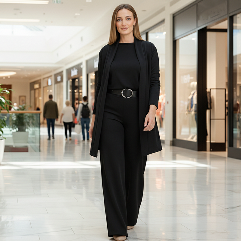 Katinka | Luxe & Comfortabele Driedelig Damespak