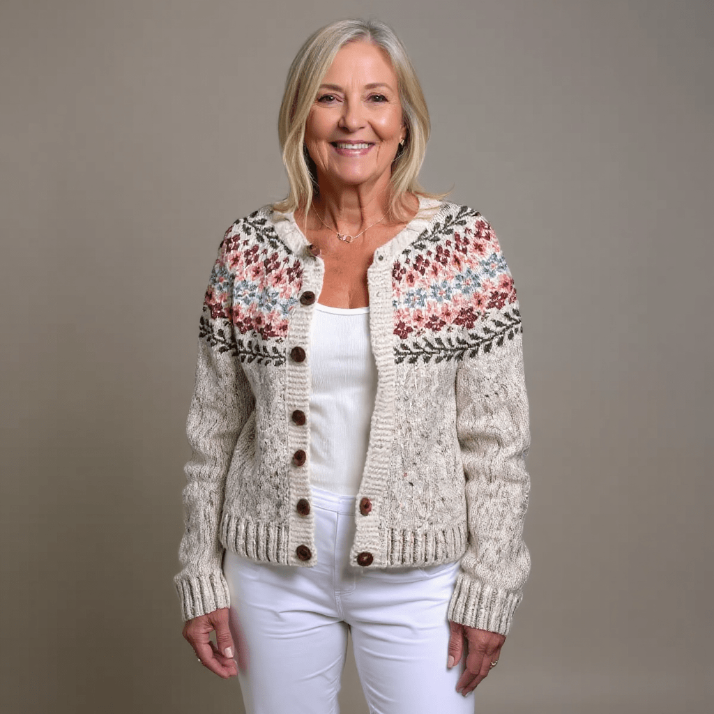 Aubrey gebreide Cozy Cardigan 0