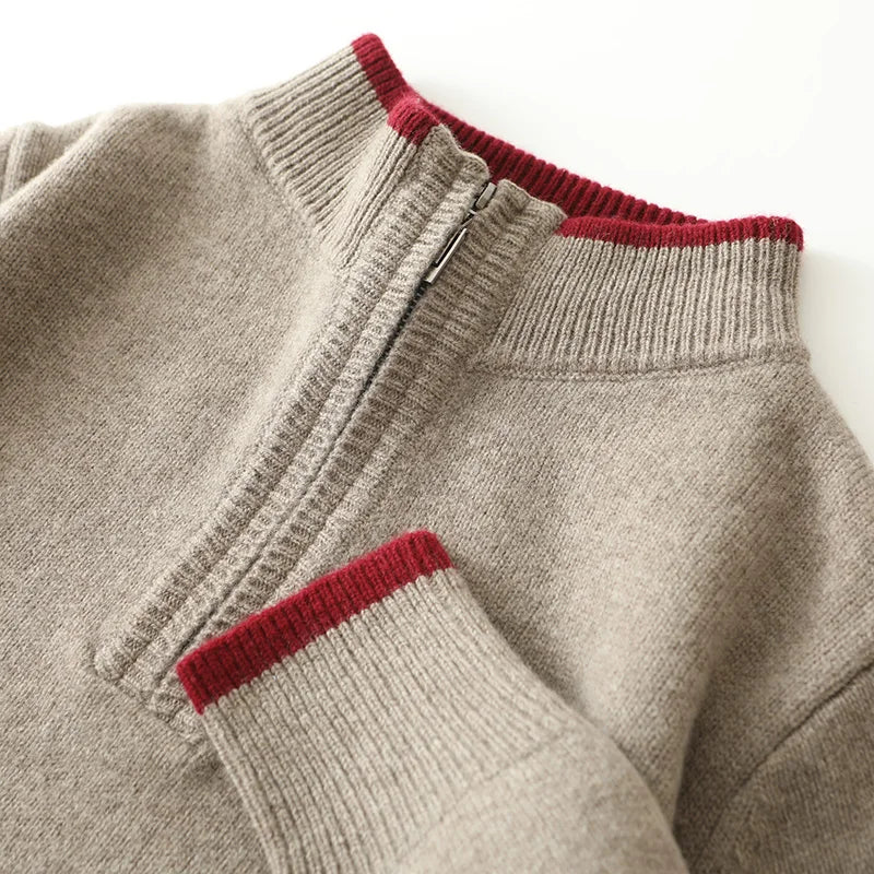 Bellamy Kasjmier Quarter Zip 1