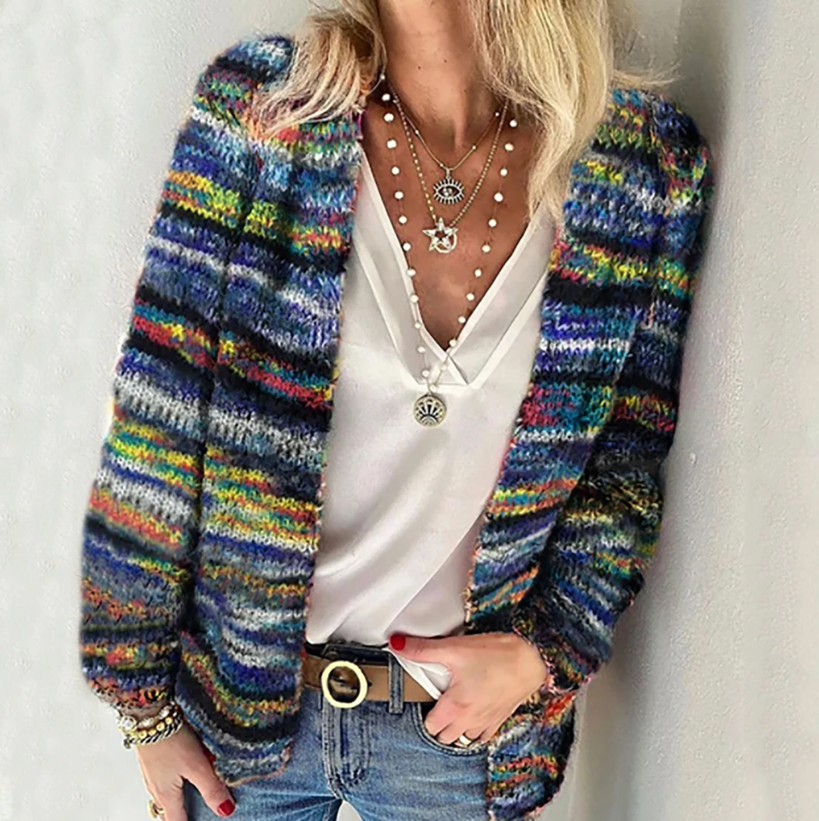 CATHERINE™|KLEURRIJK CARDIGAN 1