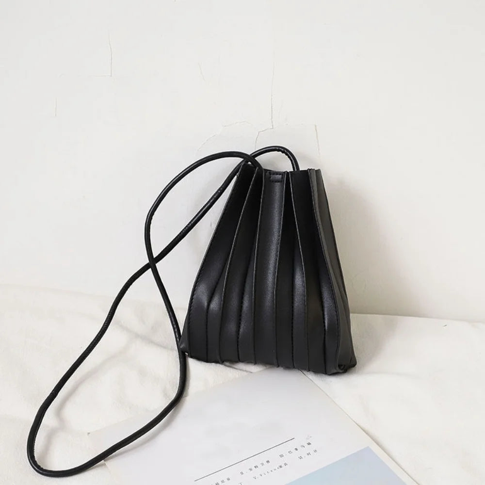 Faye geplooide crossbody 8