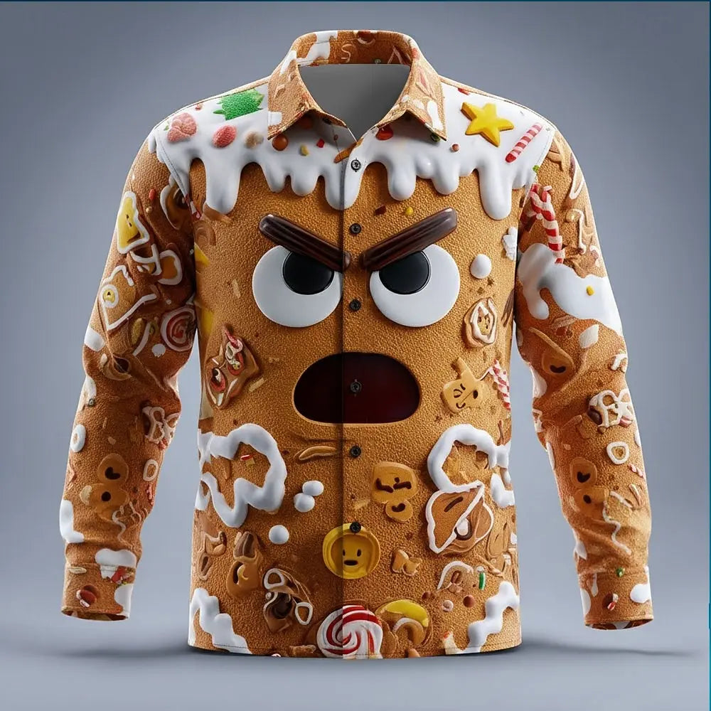 Gingerman feestelijk shirt 1