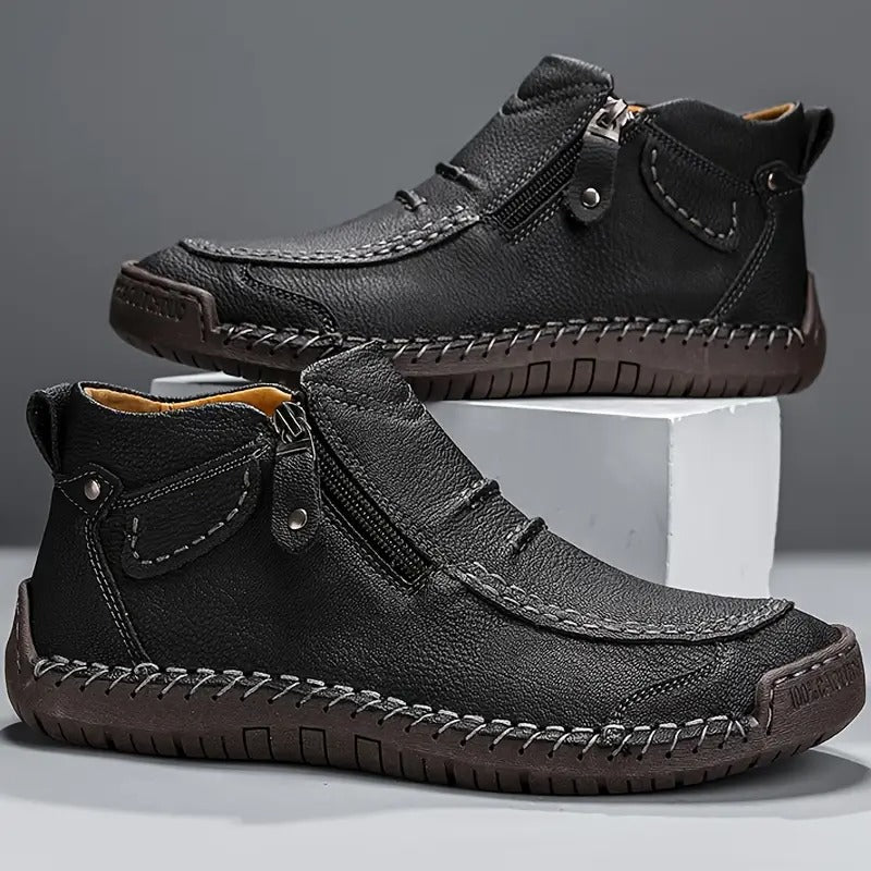Einar | Comfortabele orthopedische leren schoenen