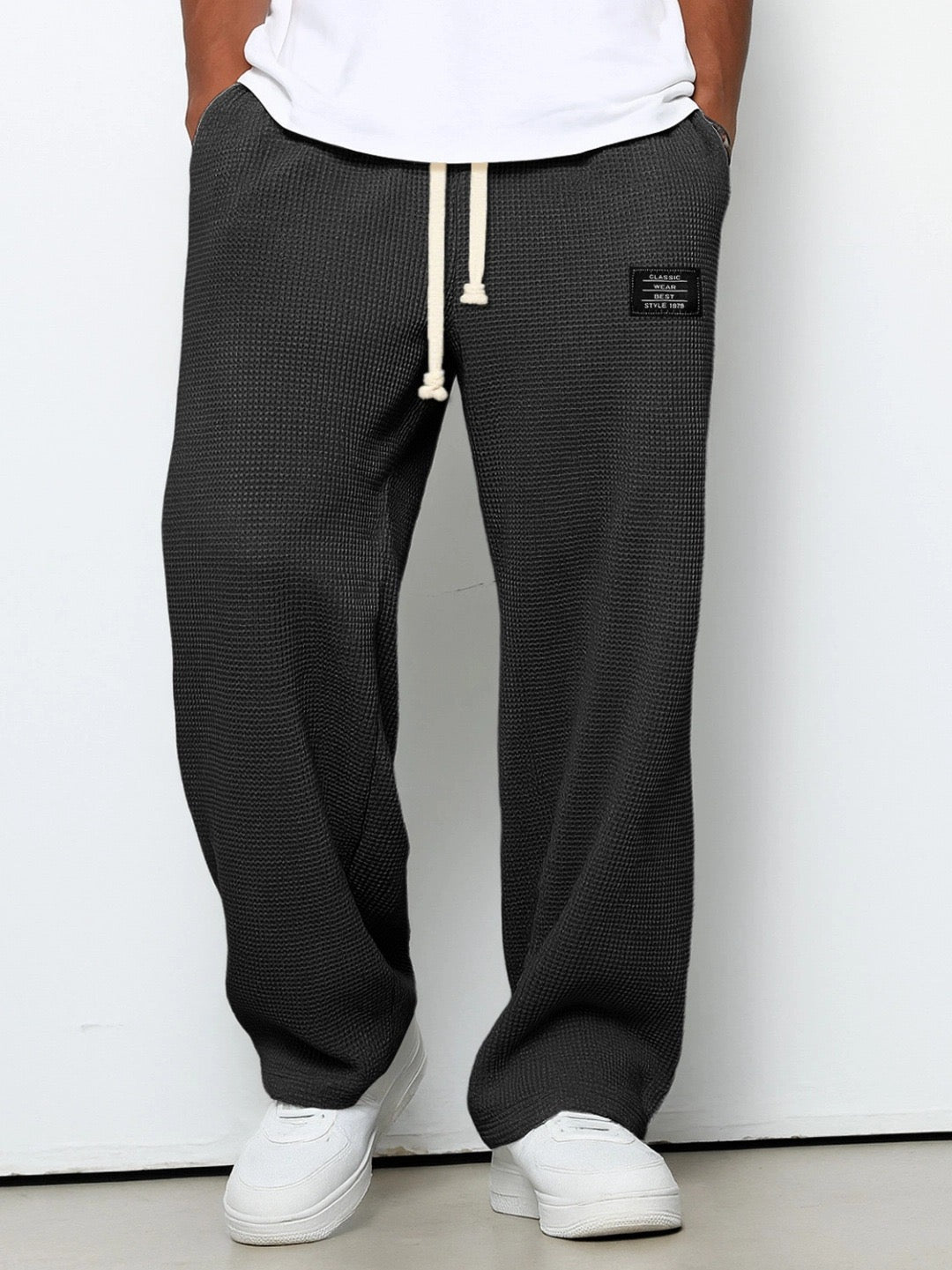 Samuel | Wijde Broek Met Verstelbare Taille