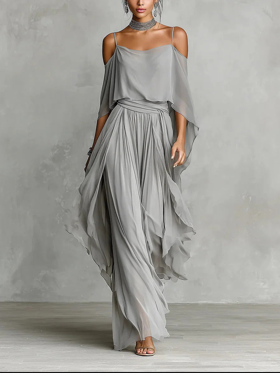 Isidra | Off-shoulder zwierige set