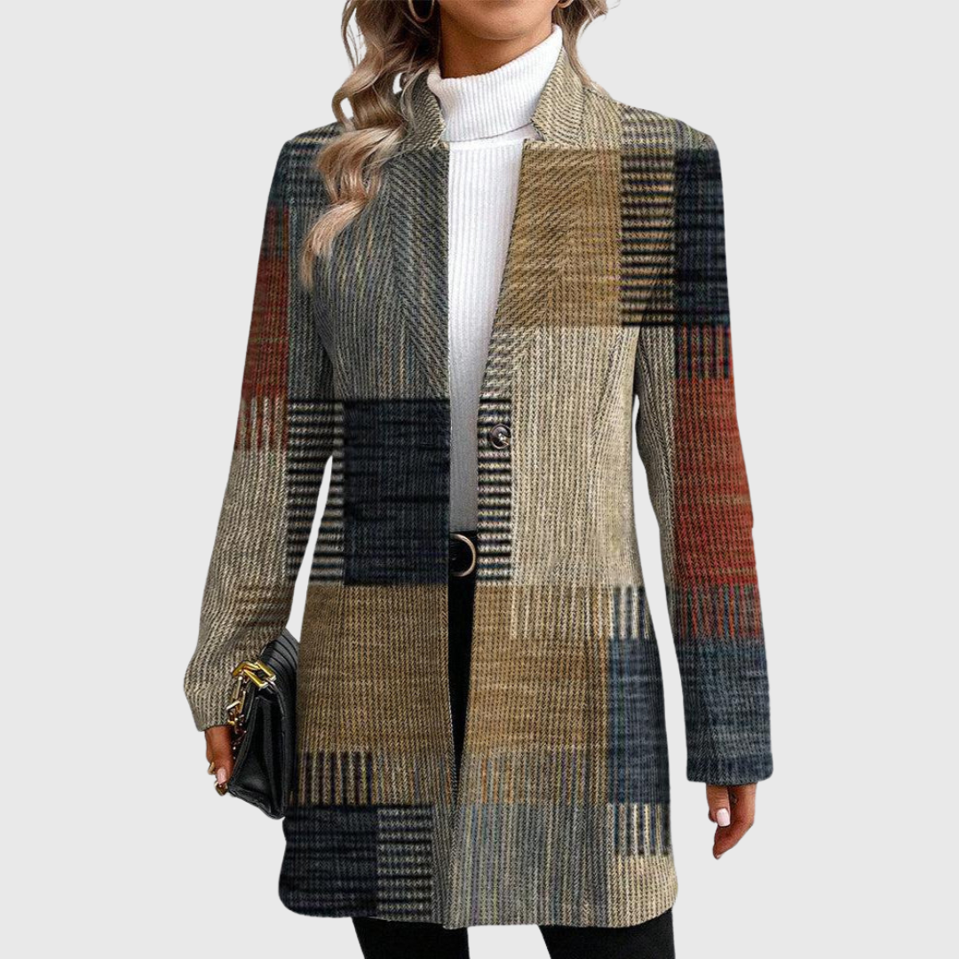 Jill | Elegante blazer met patroon 1