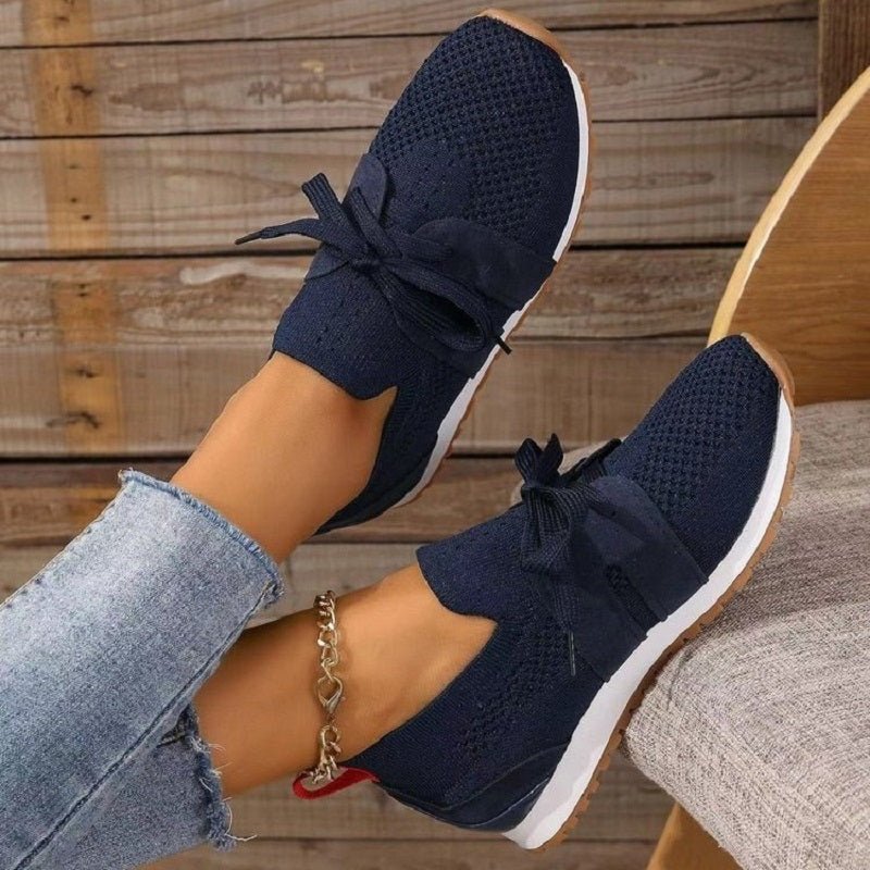 Junia | Ademende mesh sneakers 0