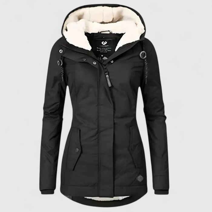 Anita | Waterdichte winterjas met capuchon