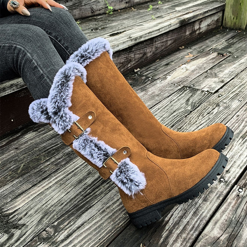 Mareselle™ | Dikke winterlaarzen met halfhoge schacht 2