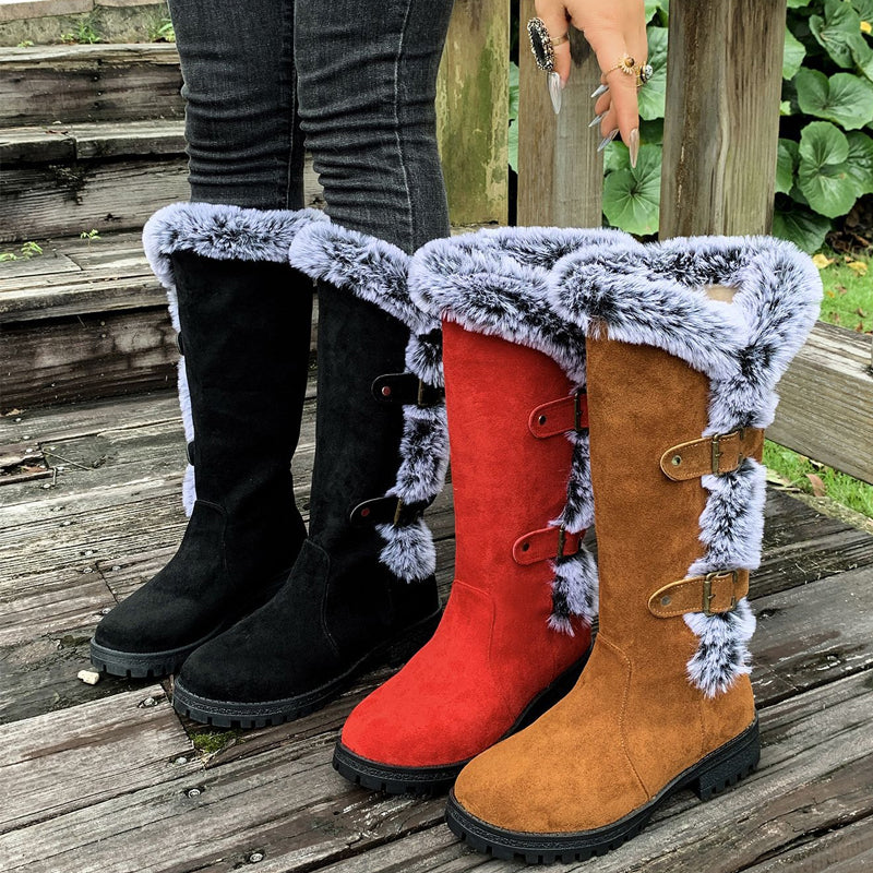 Mareselle™ | Dikke winterlaarzen met halfhoge schacht 3