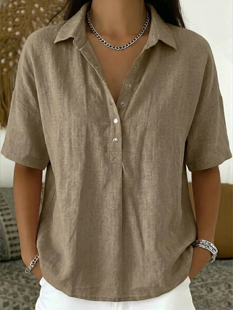 Mina | Relaxte blouse voor elke dag