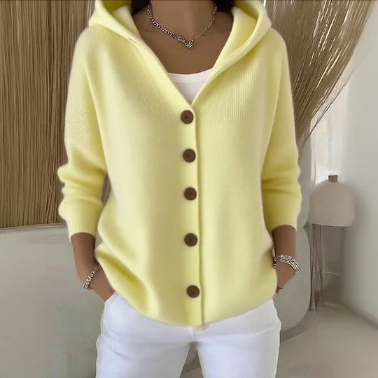 Nylah | Comfortabel vest met lange mouwen
