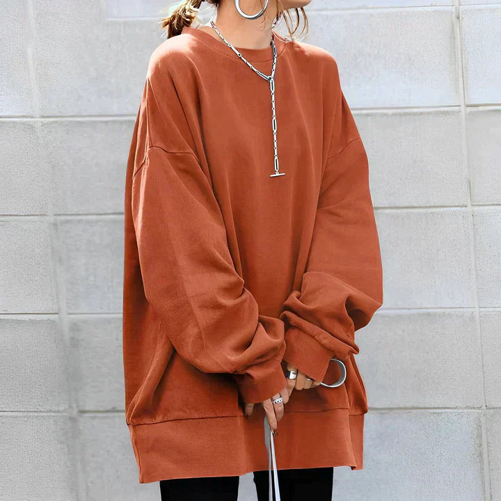 Joyce | Dames Oversized Buikbedekkende Tuniek Trui