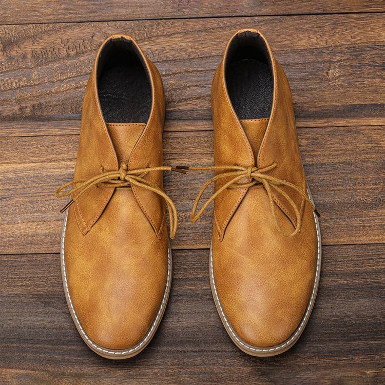 Pembroke leren chukka-laarzen 3