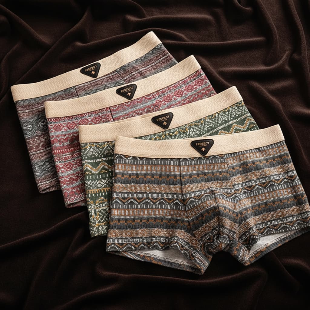 Porter Retro Katoenen Boxershorts 1