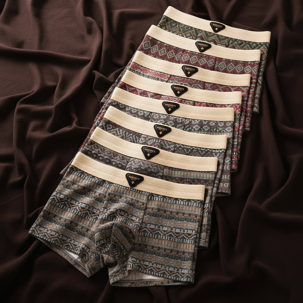 Porter Retro Katoenen Boxershorts 3