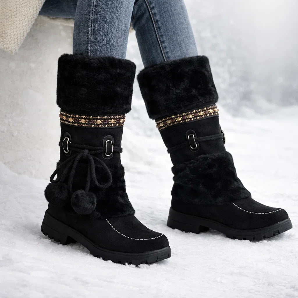 Rena pluche sneeuwlaarzen 2