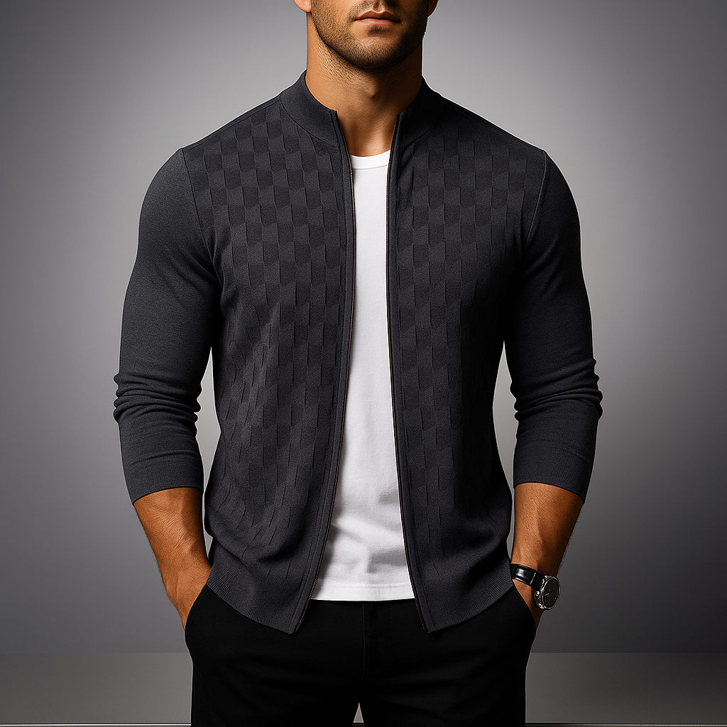 Romello | Zip Cardigan