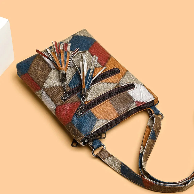 Barley | Leren Damestas Met Mozaïekpatroon