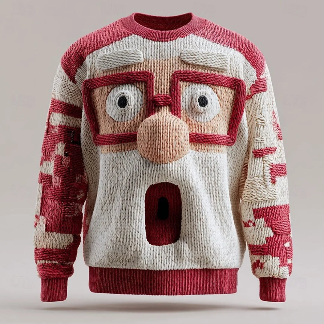 Santa gebreide trui 0