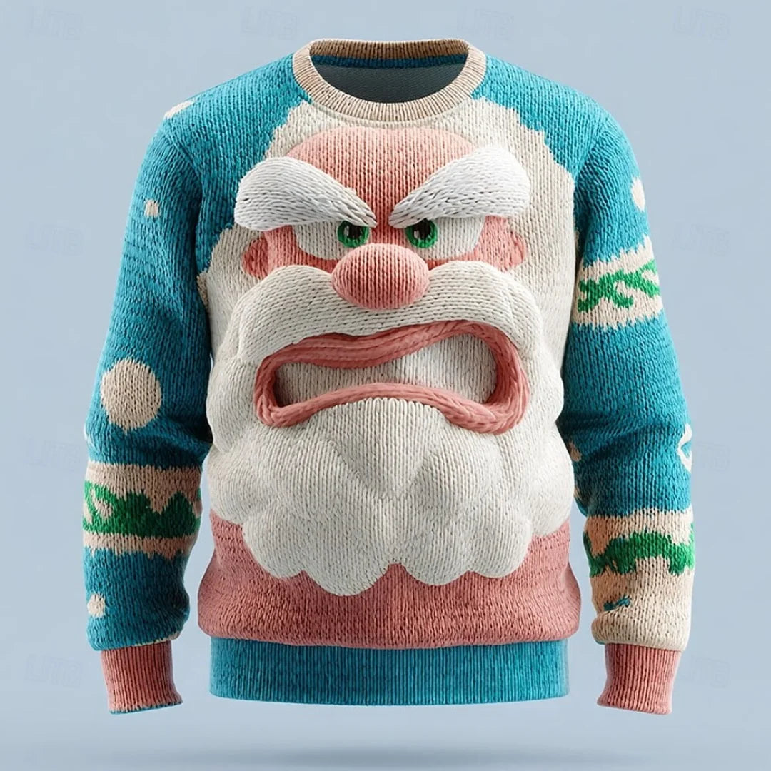 Santa gebreide trui 1