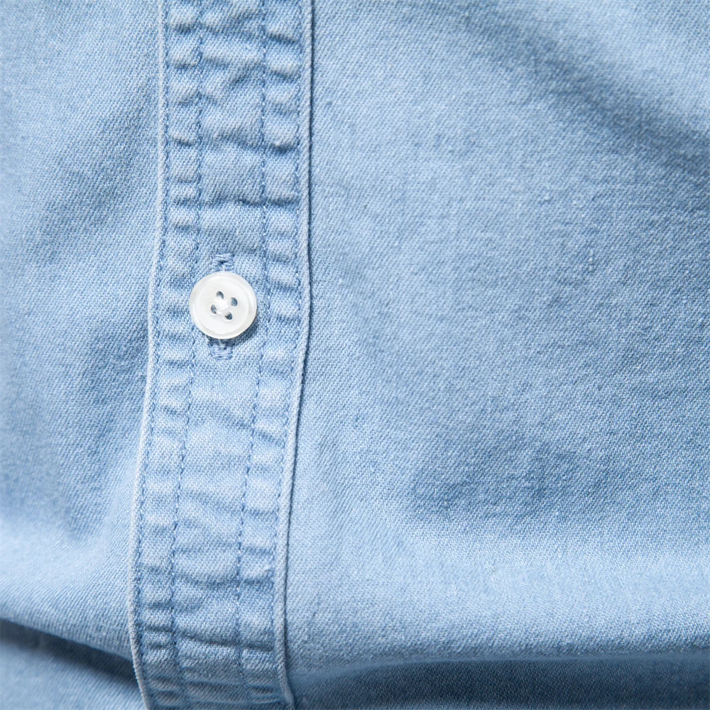 Levi | Robuust Denim Overhemd