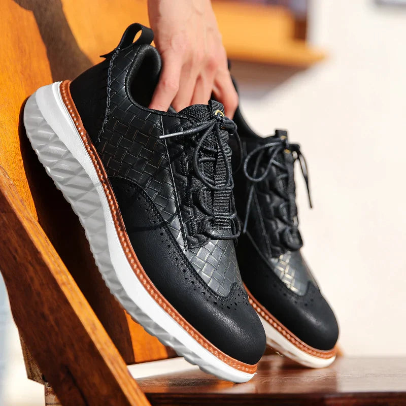 Jaxon | Oxford sneaker met dempende zool