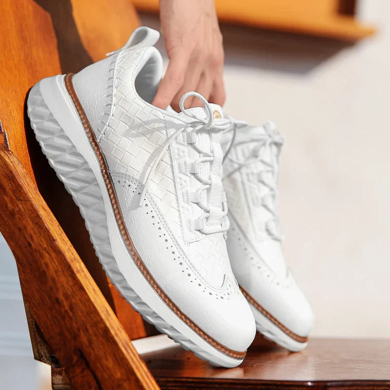 Jaxon | Oxford sneaker met dempende zool