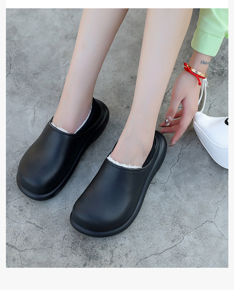 Soleil Cozy-Knit Slip Clog 1