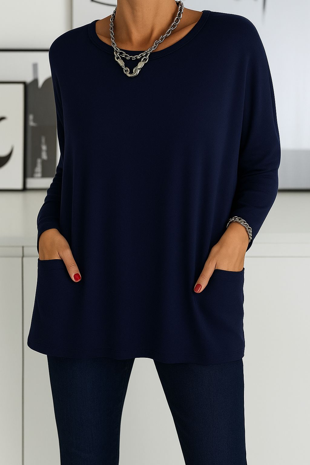 Thelma – Soepel vallende softtop voor dagelijkse elegantie 1