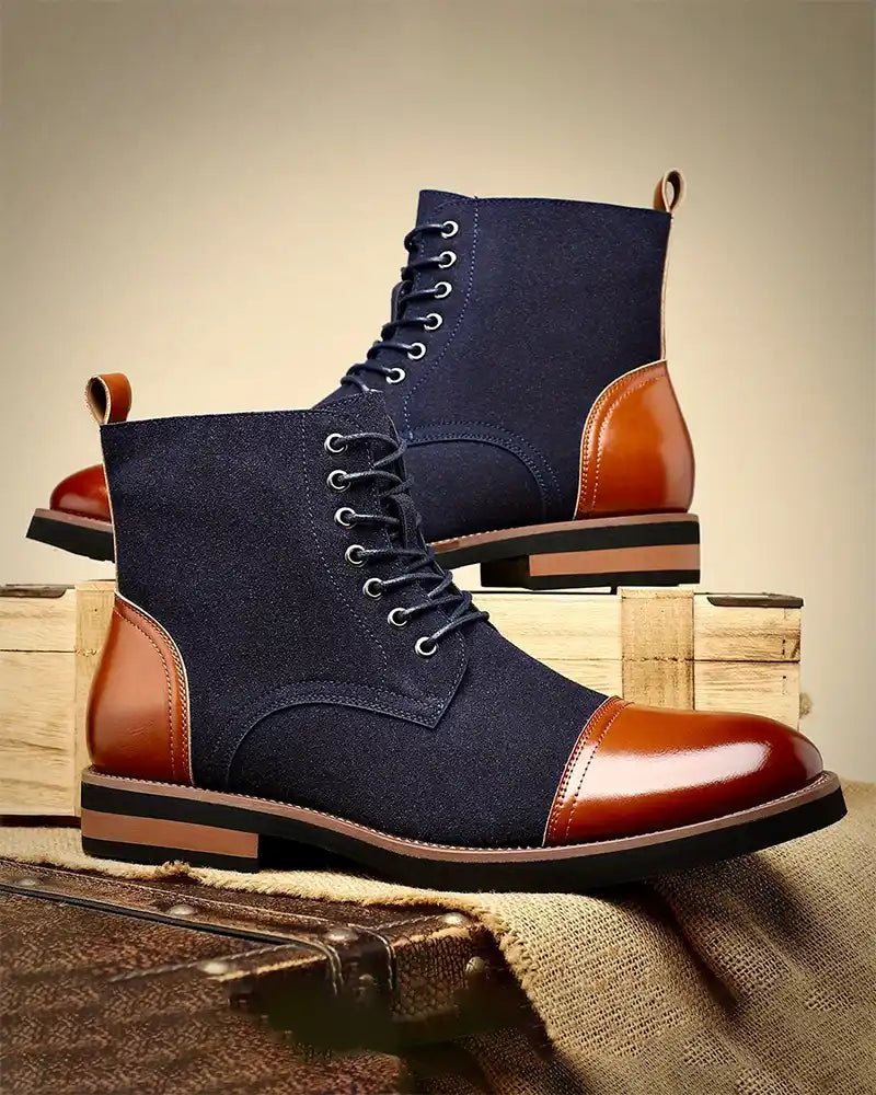 Burlington | Oxford leren laarzen