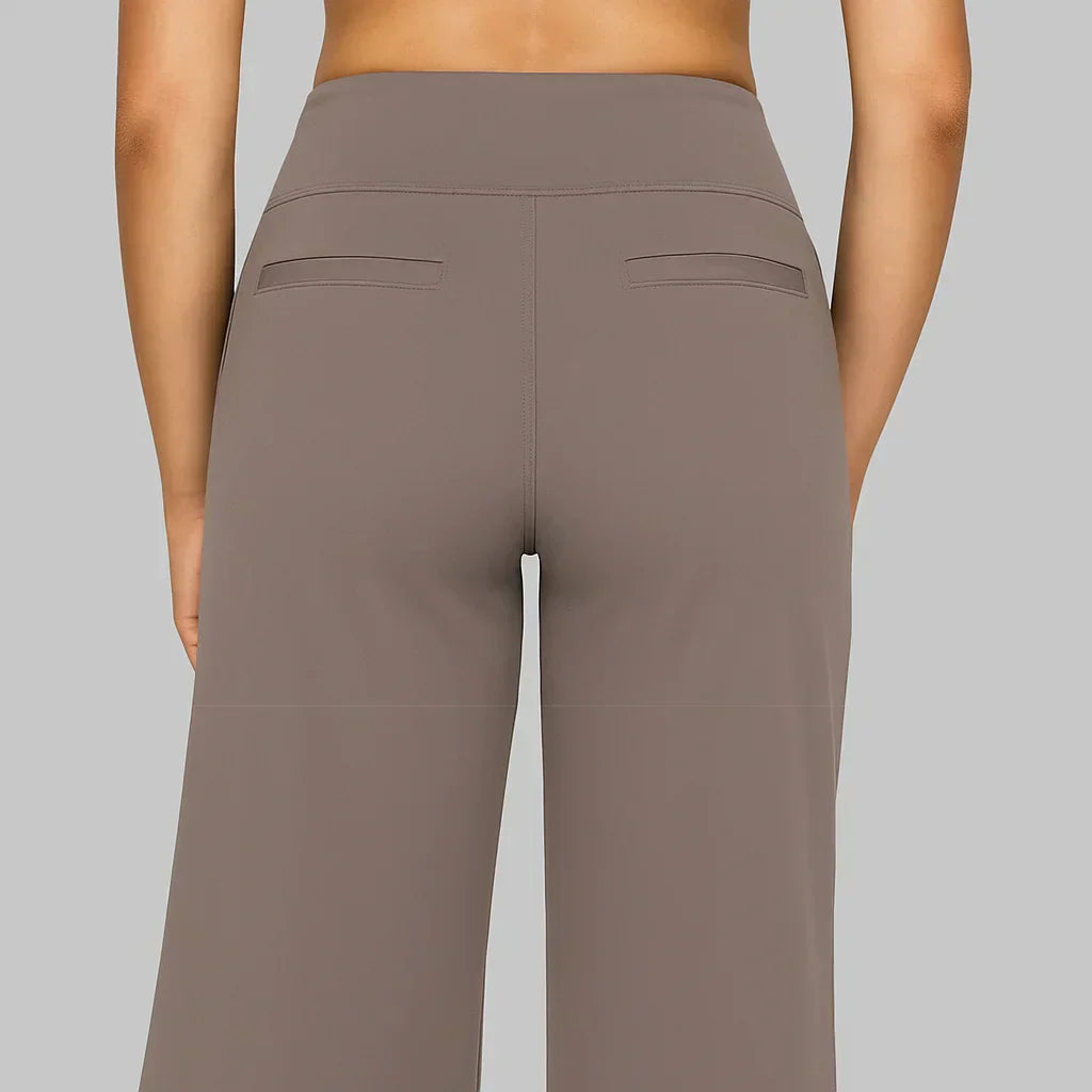 Calista | Elegante broek in zachte jersey