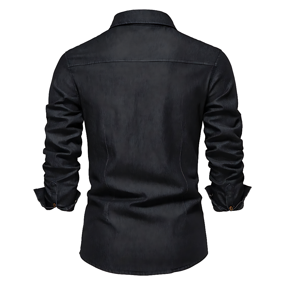 Eloy | Katoen Denim Overhemd