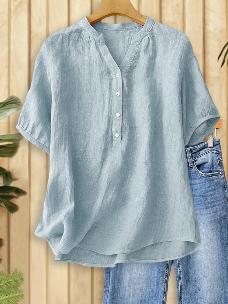 Nuriza | Blouse met V-hals