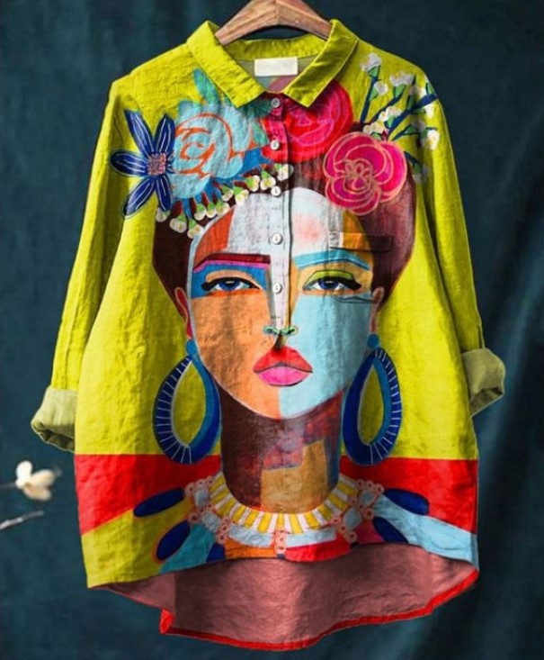 Amelda | Artistiek Portret Shirt