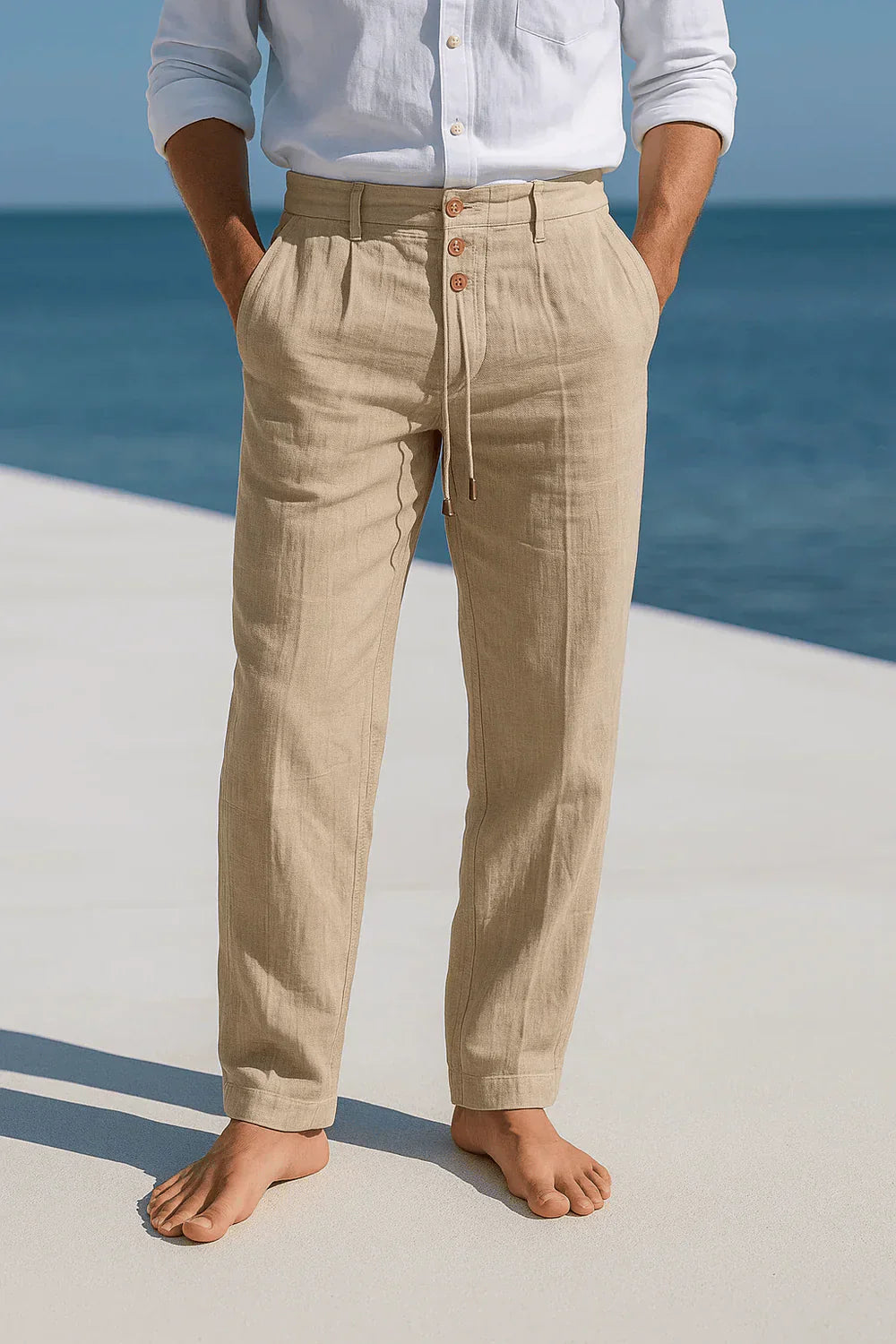 Brandy | Stijlvolle Katoenen Heren Broek