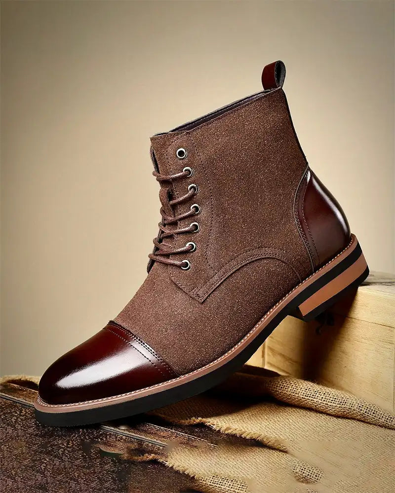 Burlington | Oxford leren laarzen