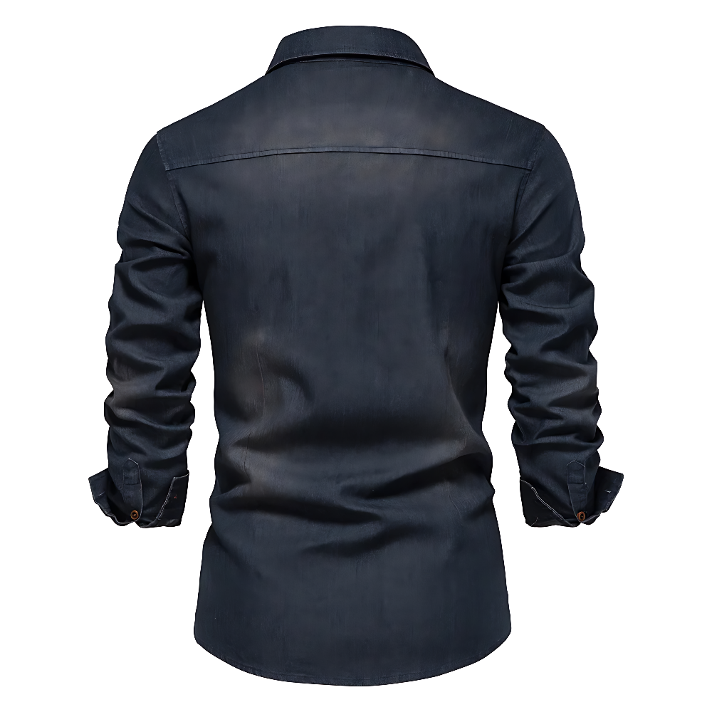 Eloy | Katoen Denim Overhemd
