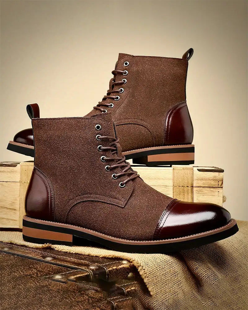 Burlington | Oxford leren laarzen