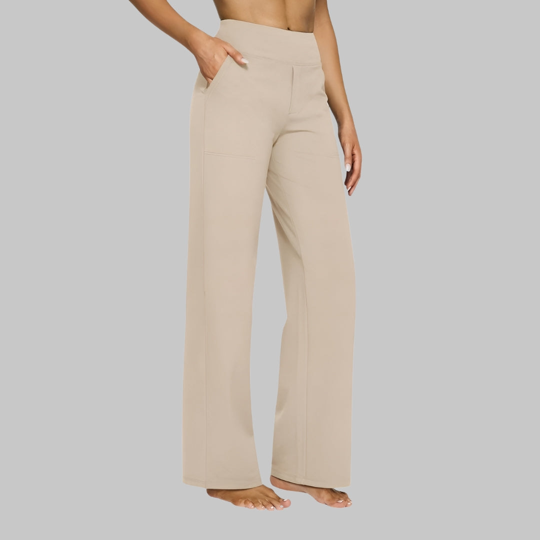 Calista | Elegante broek in zachte jersey