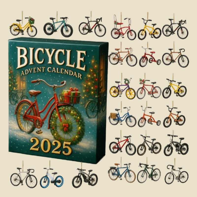Fiets | Adventskalender 2025 (2D acryl)