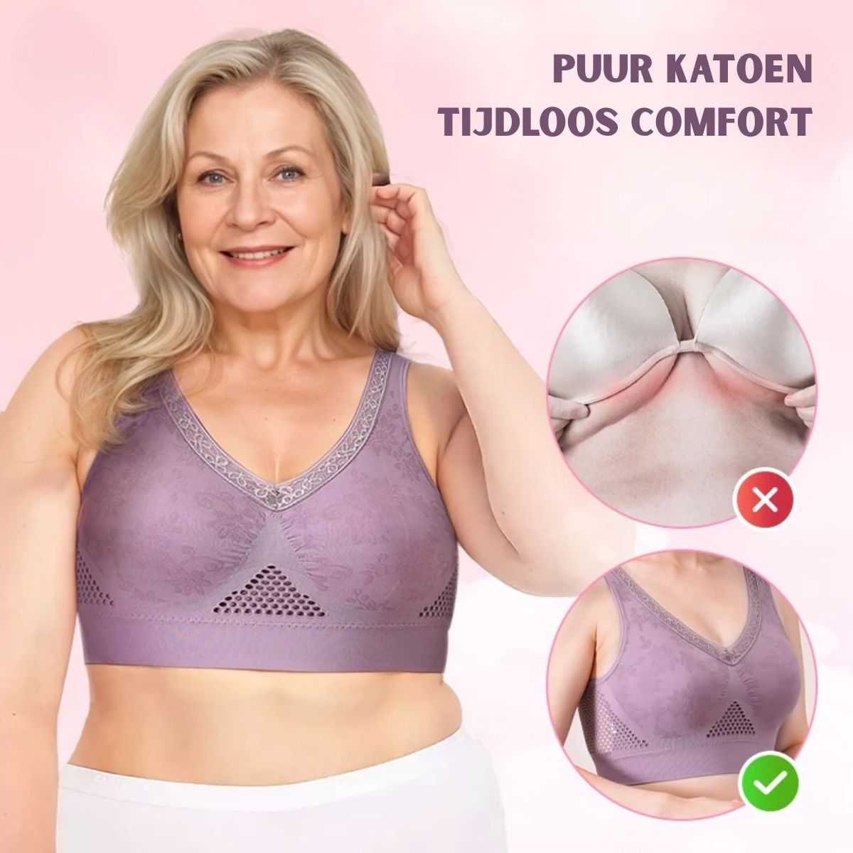 ComfortLift | Zachte BH met CottonLift™ Ondersteuning