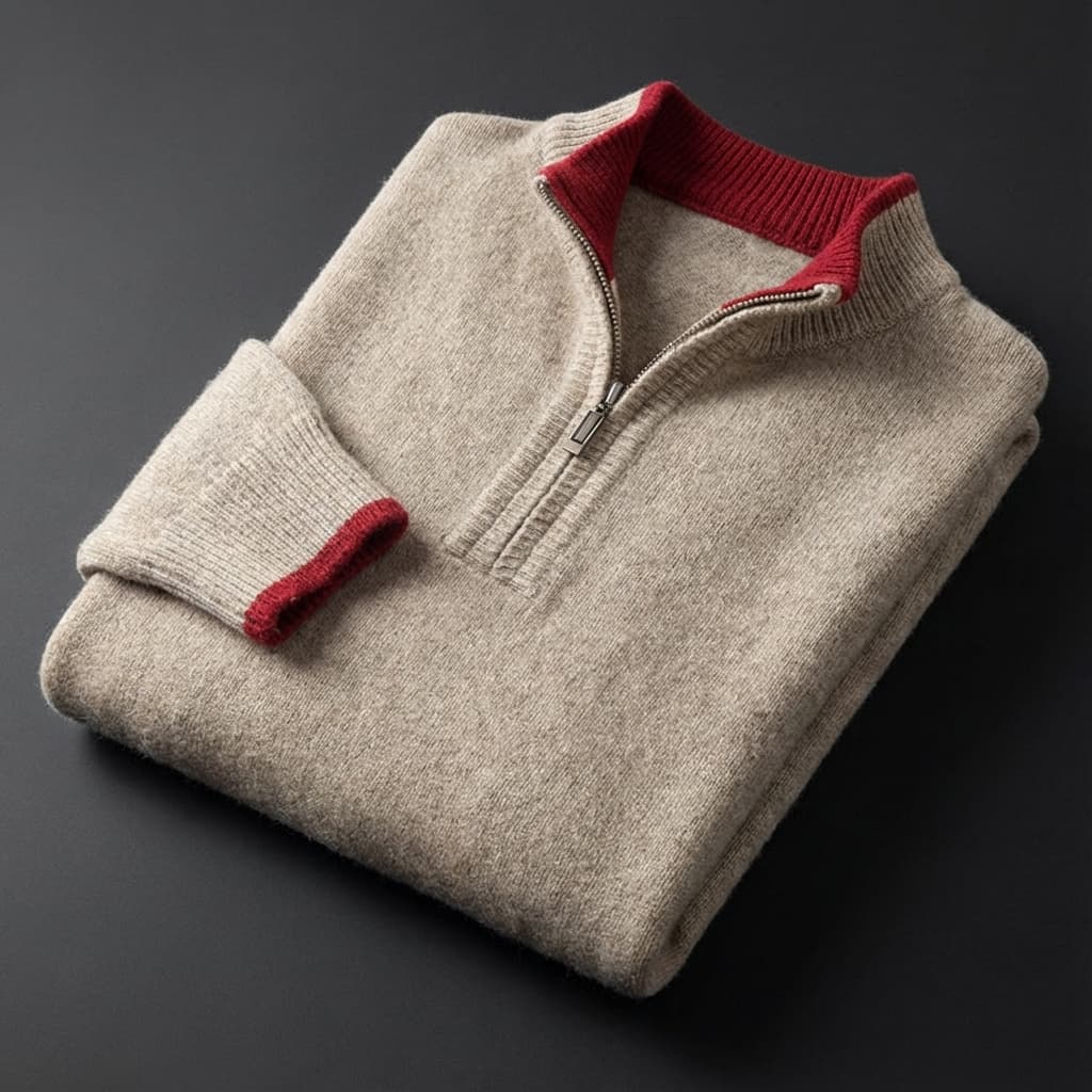 Bellamy Kasjmier Quarter Zip 3