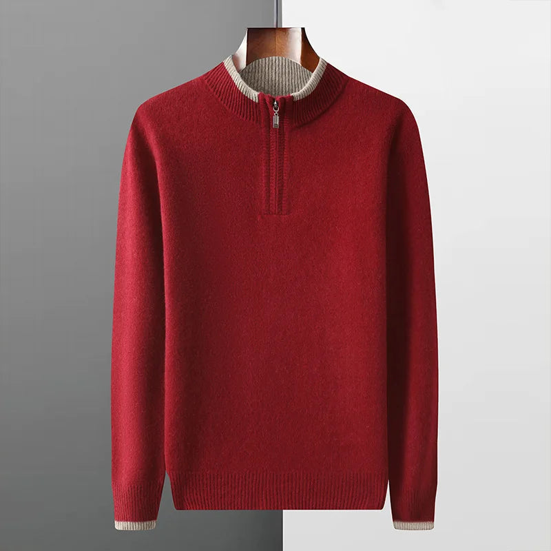 Bellamy Kasjmier Quarter Zip 9