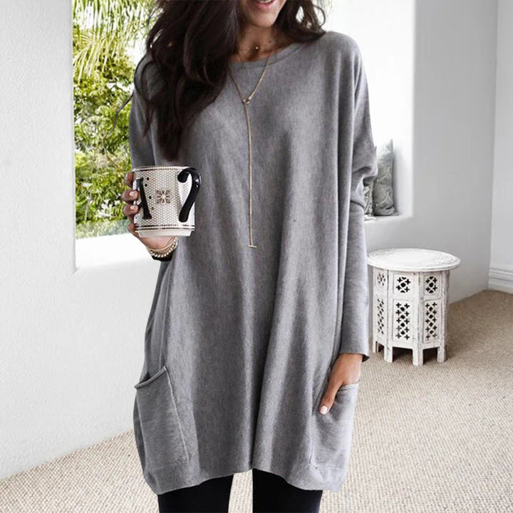 Elise | Relaxte top met zakken
