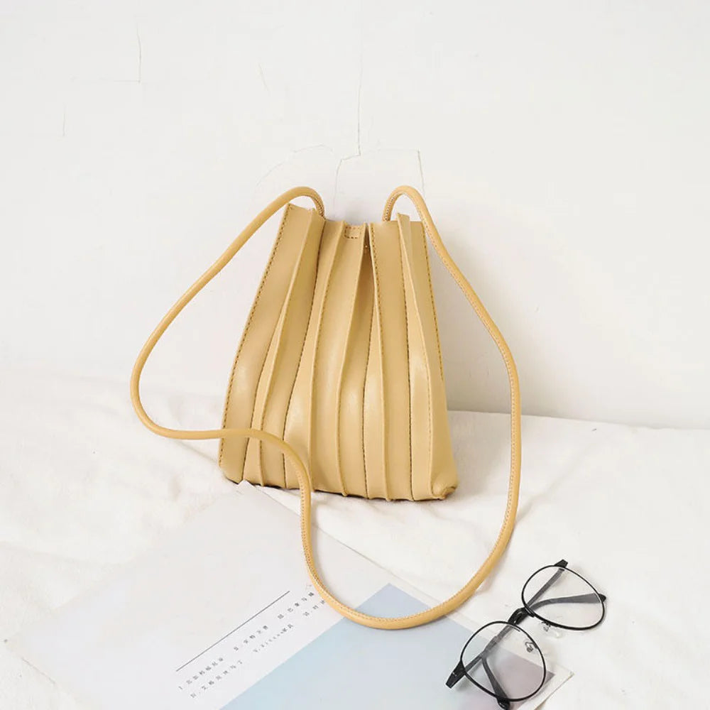 Faye geplooide crossbody 6