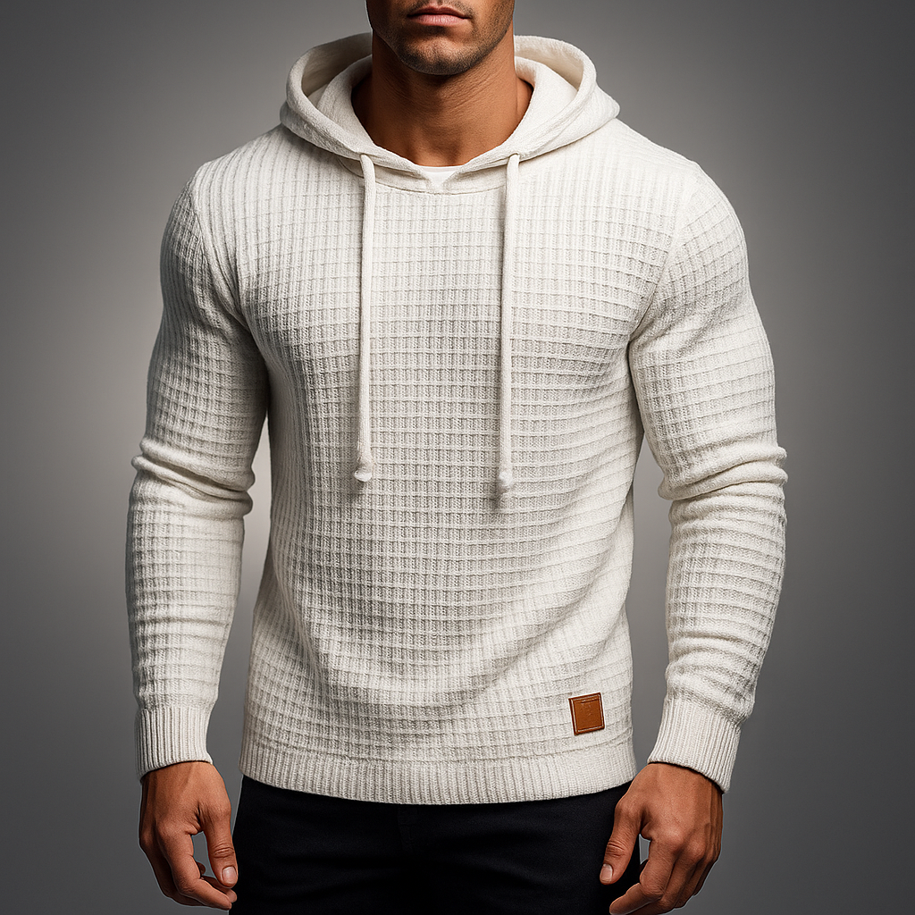 François gebreide hoodie 3
