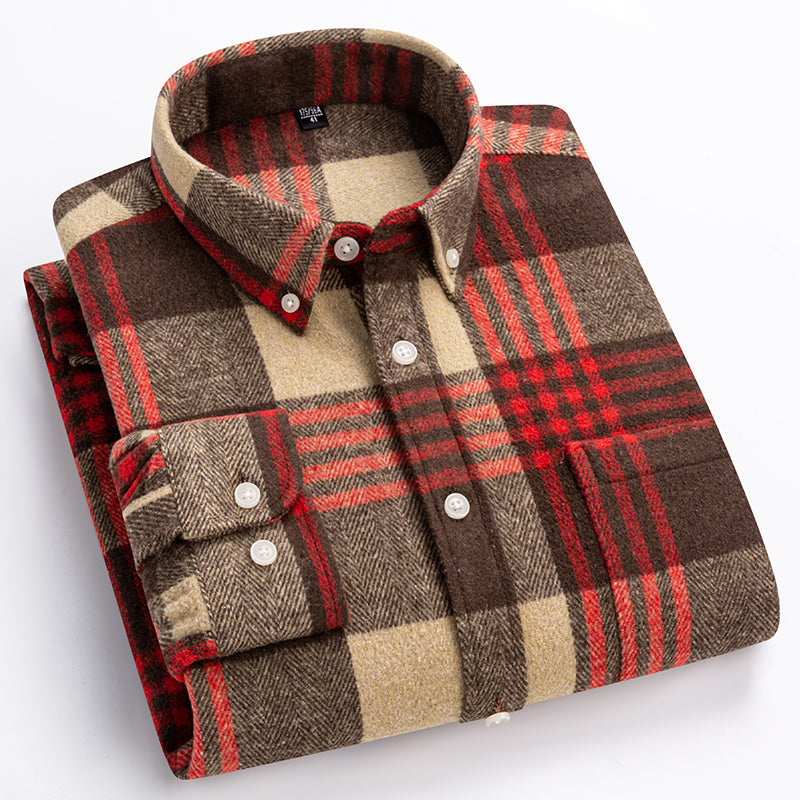 Harrington katoenen overhemd 1