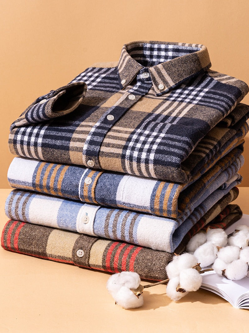 Harrington katoenen overhemd 8