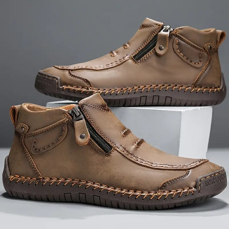 Einar | Comfortabele orthopedische leren schoenen